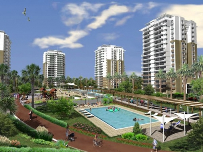 İzmir Mavişehir Toki Konutları 11 Blok   2005,    66.680m2,   